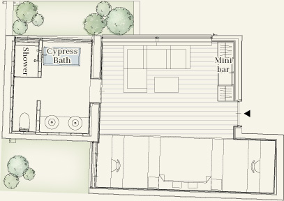 Courtyard View with Tatami Space